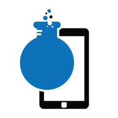 Mobile Lab Logo Template Design.