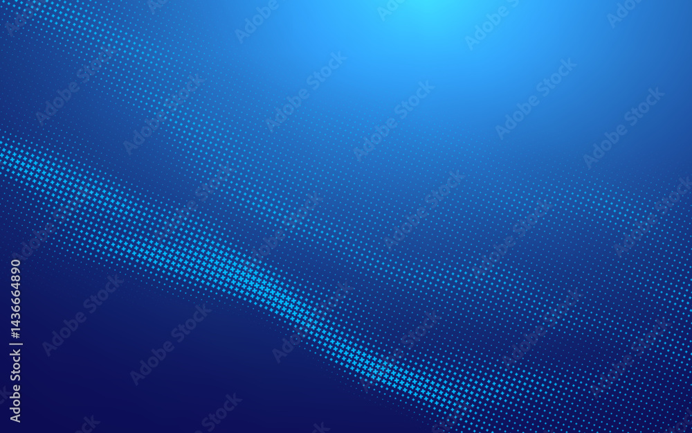 Poster background blue abstract tech pixel grid data light bg. square finance network science crypto future