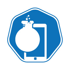 Mobile Lab Logo Template Design.