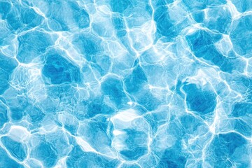 Abstract, vibrant, rippling water surface.  Detailed view of textured water patterns