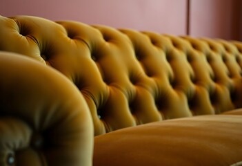 Obraz premium close up of a couch in a room