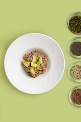Enjoy a Healthy Grain Bowl that combines Avocado and a