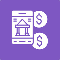 Mobile Banking Icon