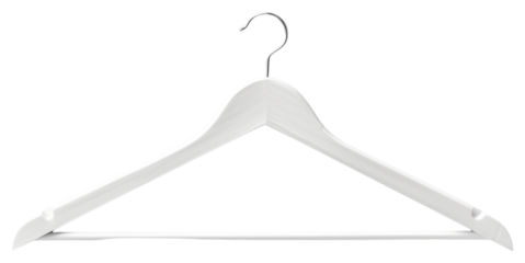 PNG White clothes hanger mockup white coathanger clothespin.
