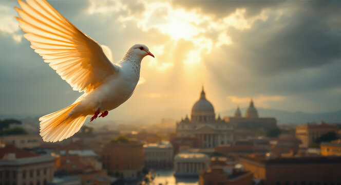 The Holy Spirit in the form of a dove in the Vatican