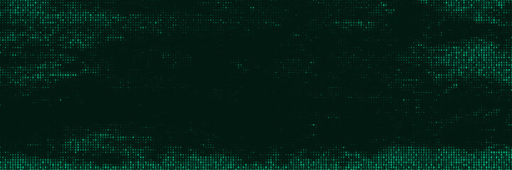 matrix style binary code digital falling numbers blue background	