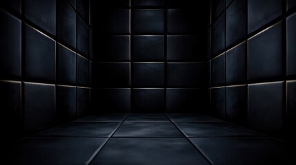 Dark, Empty, Square Room