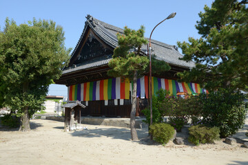 Obraz premium 百萬遍知恩寺 阿弥陀堂 京都市左京区