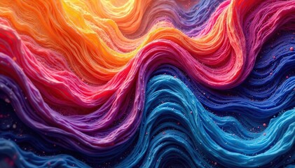Obraz premium Intricate textile with flowing, continuous design , seamless pattern, fabric, texture