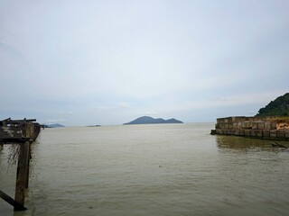 Mountains and the sea