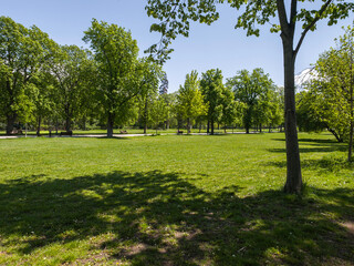 Obraz premium Landscape of Boris Garden in city of Sofia, Bulgaria