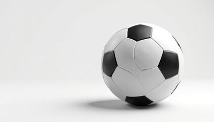 New, pristine white football on white backdrop, new, bright