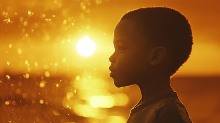 Under a starlit sky, a slave ship at sea is hauntingly illustrated in the poignant Nightfall on the middle passage, also known as Starlit Sea