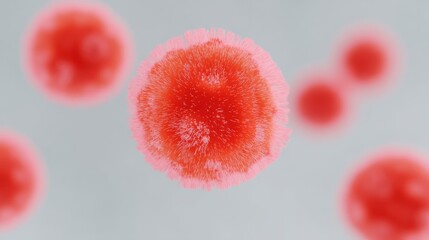 Creepy viruses in the lab. Hazard and infection concept.