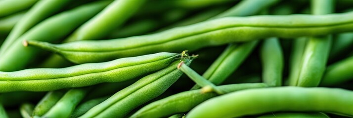 Fototapeta premium delicious green beans 