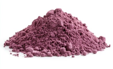 Pile of purple powder