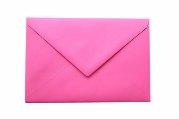 envelope, pink envelope on transparent background