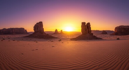 Desert Sunset Photo