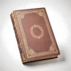 Fototapeta premium Vintage book on an isolated white background