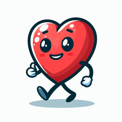 love cartoon vector illustration