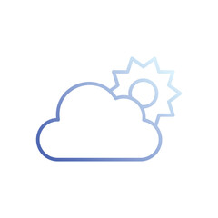 Weather icon vector stock illustration