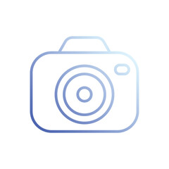 Camera icon vector stock illustration