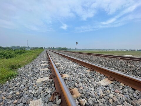 railway in the countryside