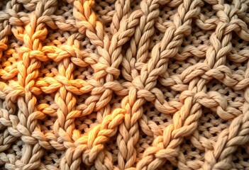 close up of a crochet pattern