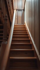 set of stairs leading to a second floor
