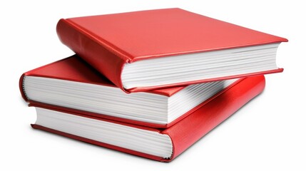 Showcase your design with this blank hardback book cover mockup featuring an angled view, perfect for presentations.