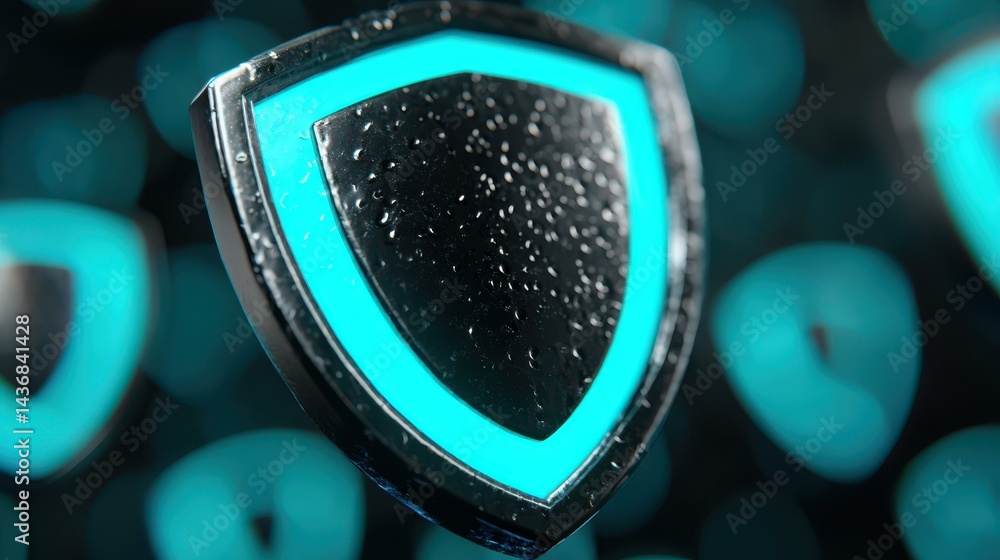 Aufkleber shield your data with topnotch cyber security protect your network and boost privacy for ultimate pe
