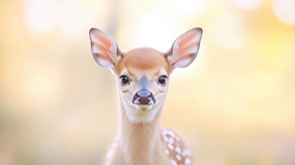 Obraz premium Fawn in Sunlight