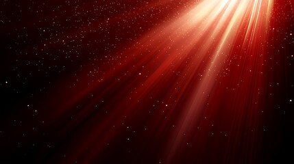 Naklejka premium Abstract red light beam design background