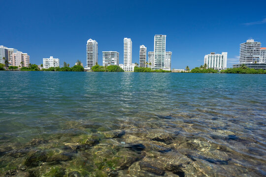 The Condado Lagoon in San Juan Puerto Rico 