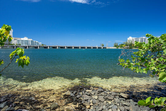 The Condado Lagoon in San Juan Puerto Rico 