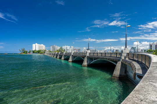 The Condado Lagoon in San Juan Puerto Rico 