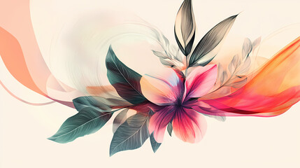 abstract art organic pulse