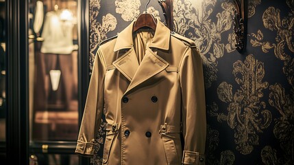 trench coat display