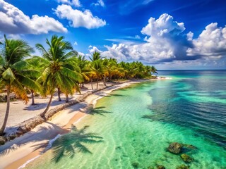 Akumal Beach Paradise Bay, Quintana Roo, Mexico: Turquoise Caribbean Sea, White Sand Beach