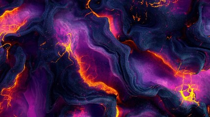 Fototapeta premium Abstract Cosmic Background with Vibrant Purple Pink and Orange Hues