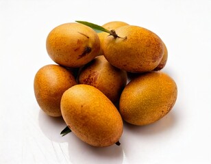 Hog plum at white background