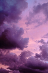 Obraz premium Purple Clouds