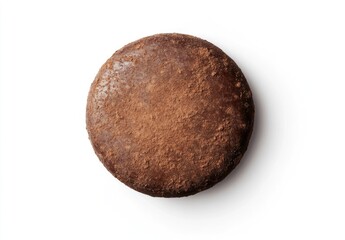 Round chocolate confection