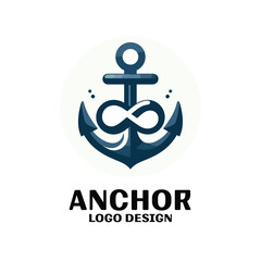 Anchor Vector Logo Design