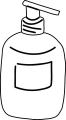 Lined Skincare products cleansing oil Self Care