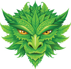 Green Man Illustration
