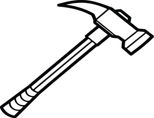 Hammer Outline Icon