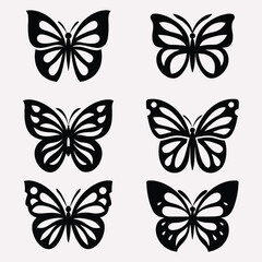 seamless pattern with butterflies