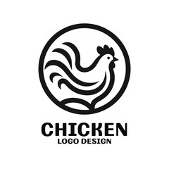 Chicken Vector Logo Design © T-Vectors