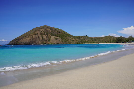 summer dah at Mawun Beach Lombok Indonesia